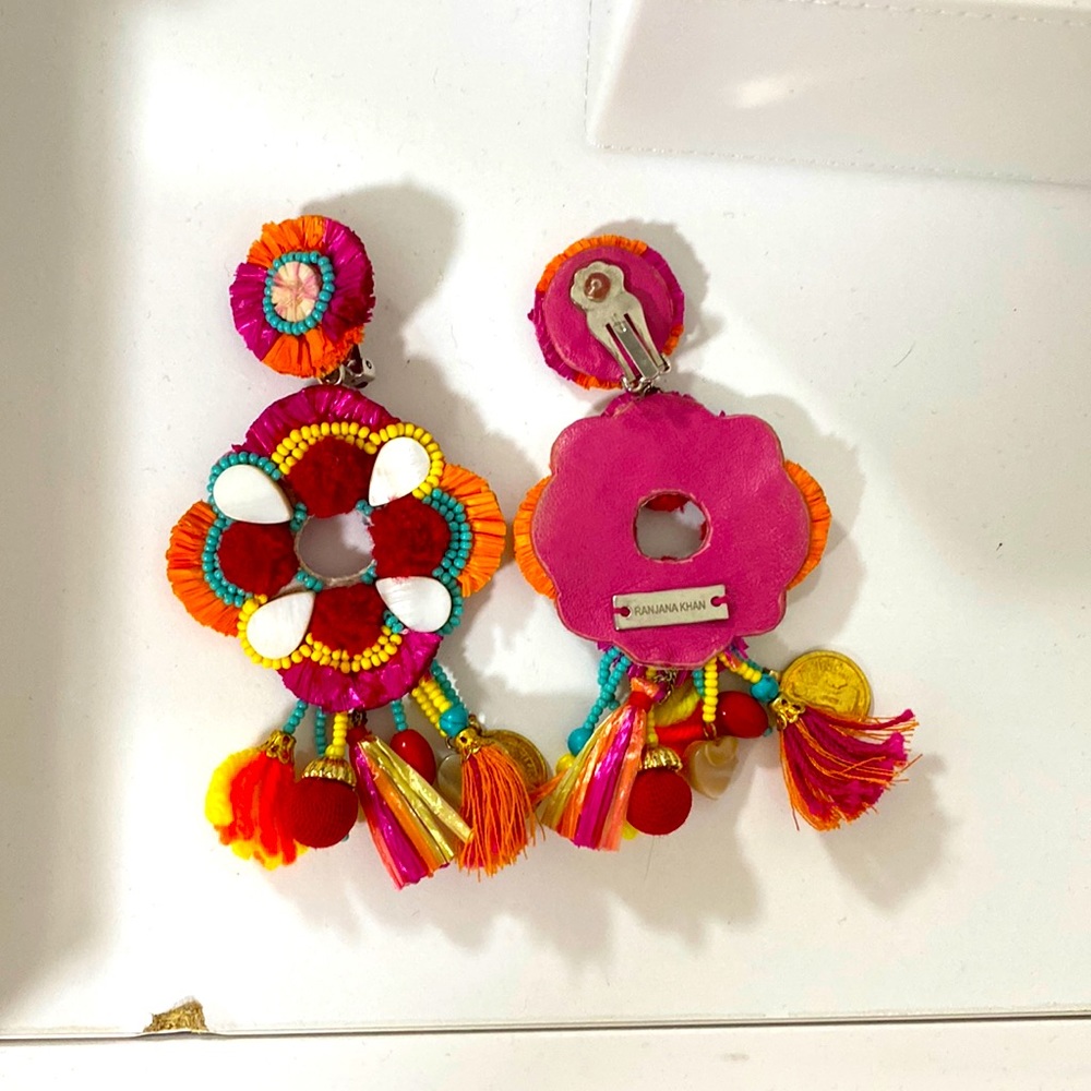 Ranjana Khan Earrings. Worn Twice.